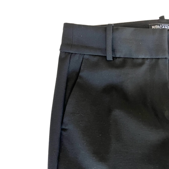J Crew Mercantile Slim Ankle Black Pants Size 4 - Picture 5 of 15